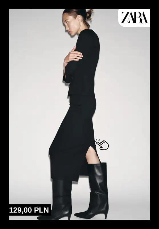 Zara - gazetka promocyjna Modne komplety z dzianiny dla niej od wtorku 09.12  - strona 5