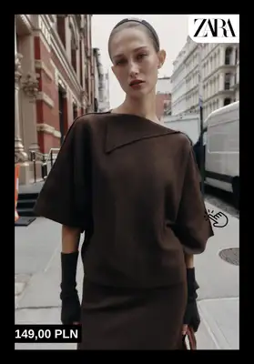 Zara - gazetka promocyjna Modne komplety z dzianiny dla niej od wtorku 09.12  - strona 2