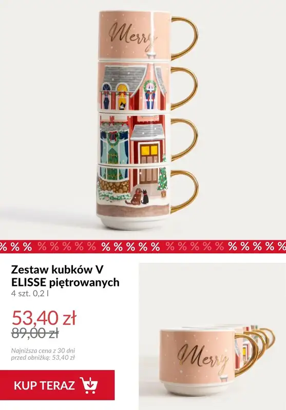 Homla - gazetka promocyjna Świąteczne rabaty na tysiące produktów od wtorku 09.12  - strona 6