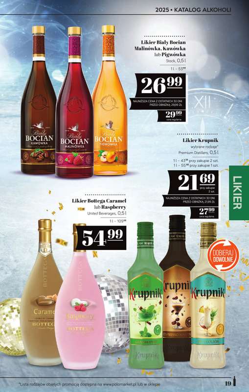 POLOmarket - gazetka promocyjna Katalog alkoholowy  do środy 31.12 - strona 19
