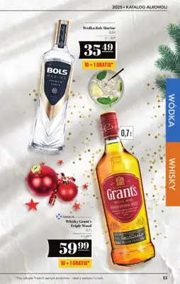 POLOmarket - gazetka promocyjna Katalog alkoholowy  do środy 31.12 - strona 13