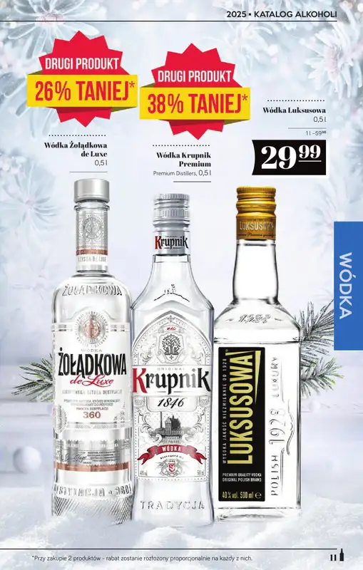 POLOmarket - gazetka promocyjna Katalog alkoholowy  do środy 31.12 - strona 11