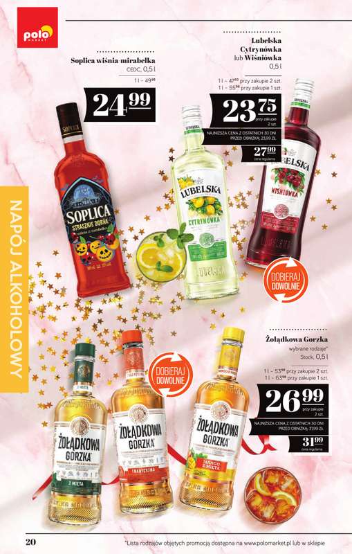 POLOmarket - gazetka promocyjna Katalog alkoholowy  do środy 31.12 - strona 20