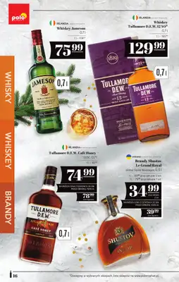 POLOmarket - gazetka promocyjna Katalog alkoholowy  do środy 31.12 - strona 16