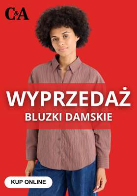 C&A - gazetka promocyjna Bluzki damskie na wyprzedaży od środy 10.12 