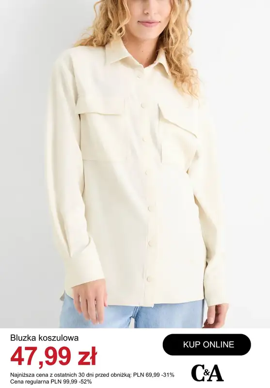C&A - gazetka promocyjna Bluzki damskie na wyprzedaży od środy 10.12  - strona 2