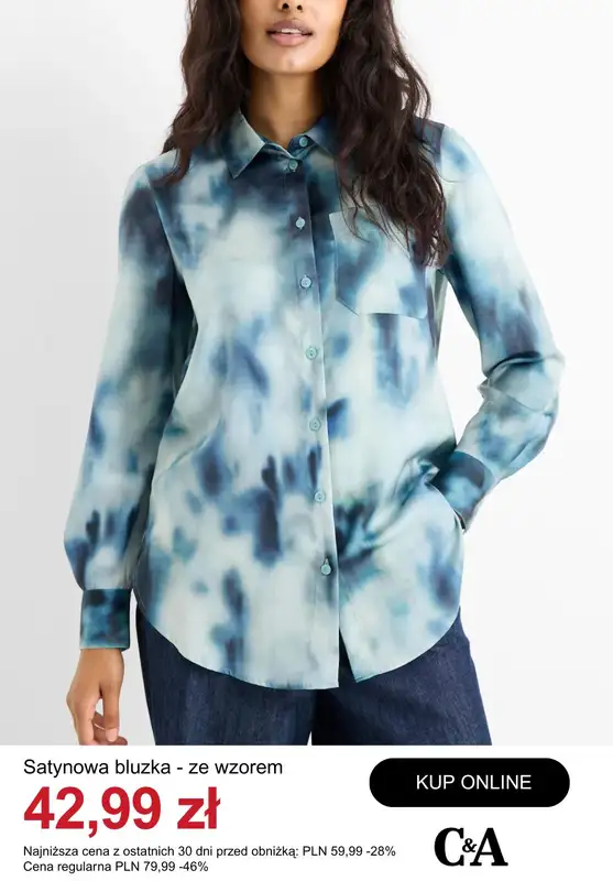 C&A - gazetka promocyjna Bluzki damskie na wyprzedaży od środy 10.12  - strona 7
