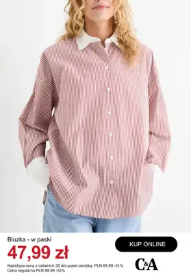 C&A - gazetka promocyjna Bluzki damskie na wyprzedaży od środy 10.12  - strona 8