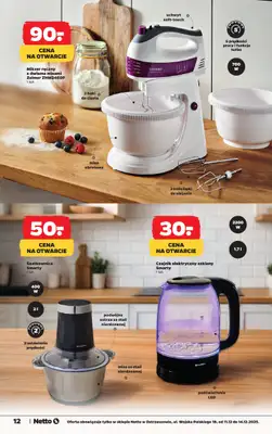 Netto - gazetka promocyjna Ostrzeszów - Wielkie otwarcie już w czwartek 11.12 od czwartku 11.12 do niedzieli 14.12 - strona 12