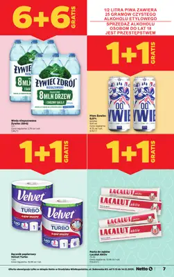 Netto - gazetka promocyjna Grodzisk Wielkopolski - Wielkie otwarcie już w czwartek 11.12 od czwartku 11.12 do niedzieli 14.12 - strona 7
