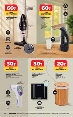 Netto - gazetka promocyjna Grodzisk Wielkopolski - Wielkie otwarcie już w czwartek 11.12 od czwartku 11.12 do niedzieli 14.12 - strona 14