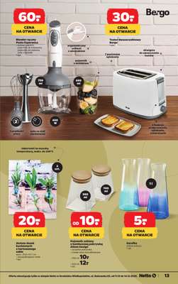 Netto - gazetka promocyjna Grodzisk Wielkopolski - Wielkie otwarcie już w czwartek 11.12 od czwartku 11.12 do niedzieli 14.12 - strona 13