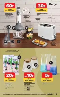 Netto - gazetka promocyjna Grodzisk Wielkopolski - Wielkie otwarcie już w czwartek 11.12 od czwartku 11.12 do niedzieli 14.12 - strona 13