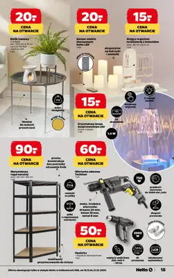 Netto - gazetka promocyjna Golkowice - Wielkie otwarcie już w czwartek 18.12 od czwartku 18.12 do niedzieli 21.12 - strona 15