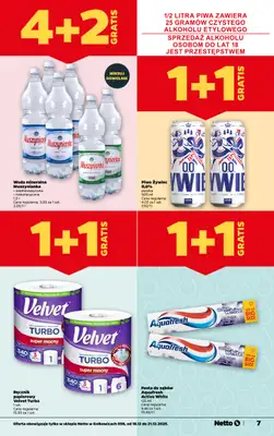Netto - gazetka promocyjna Golkowice - Wielkie otwarcie już w czwartek 18.12 od czwartku 18.12 do niedzieli 21.12 - strona 7