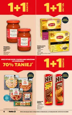 Netto - gazetka promocyjna Golkowice - Wielkie otwarcie już w czwartek 18.12 od czwartku 18.12 do niedzieli 21.12 - strona 6