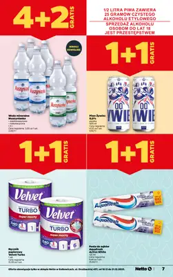 Netto - gazetka promocyjna Golkowice - Wielkie otwarcie już w czwartek 18.12 od czwartku 18.12 do niedzieli 21.12 - strona 7