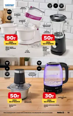 Netto - gazetka promocyjna Golkowice - Wielkie otwarcie już w czwartek 18.12 od czwartku 18.12 do niedzieli 21.12 - strona 13