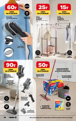 Netto - gazetka promocyjna Golkowice - Wielkie otwarcie już w czwartek 18.12 od czwartku 18.12 do niedzieli 21.12 - strona 14