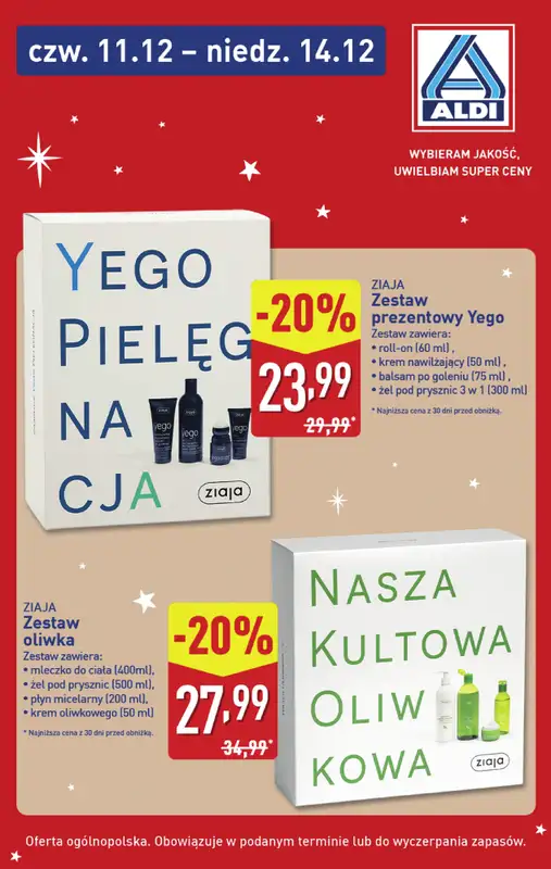 Aldi - gazetka promocyjna Świąteczne prezenty w super cenach Aldi!   - strona 3
