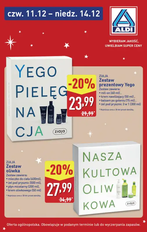 Aldi - gazetka promocyjna Świąteczne prezenty w super cenach Aldi!   - strona 3