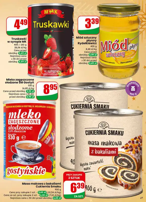 Dino - gazetka promocyjna Gazetka od środy 10.12 do wtorku 16.12 - strona 27