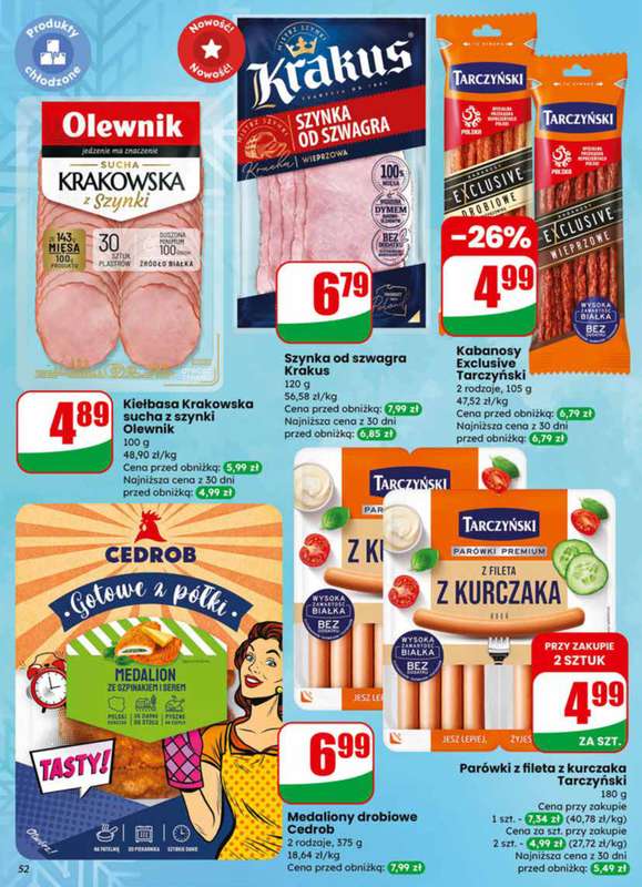 Dino - gazetka promocyjna Gazetka od środy 10.12 do wtorku 16.12 - strona 52