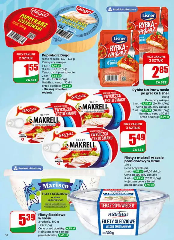 Dino - gazetka promocyjna Gazetka od środy 10.12 do wtorku 16.12 - strona 36