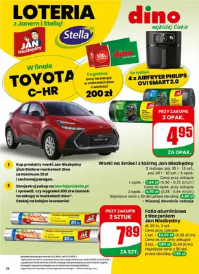 Dino - gazetka promocyjna Gazetka od środy 10.12 do wtorku 16.12 - strona 74