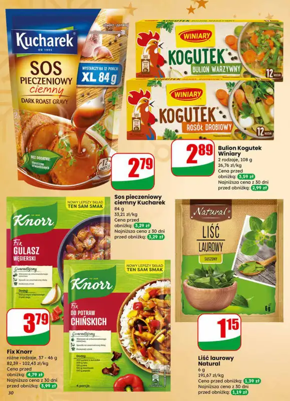 Dino - gazetka promocyjna Gazetka od środy 10.12 do wtorku 16.12 - strona 30