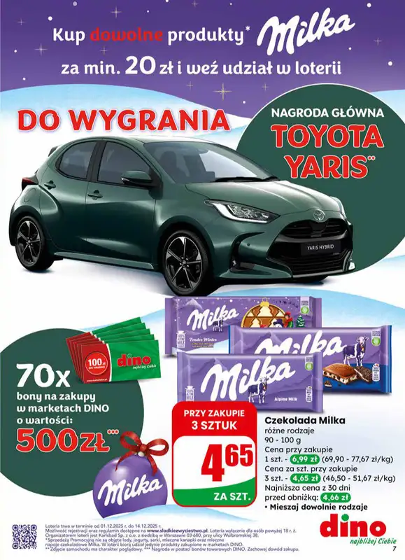 Dino - gazetka promocyjna Gazetka od środy 10.12 do wtorku 16.12 - strona 7
