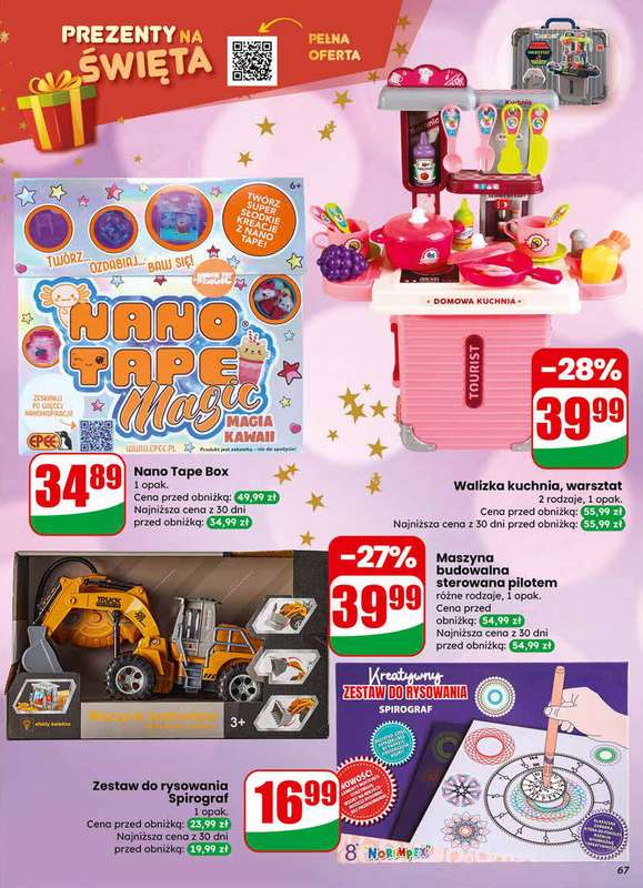 Dino - gazetka promocyjna Gazetka od środy 10.12 do wtorku 16.12 - strona 67