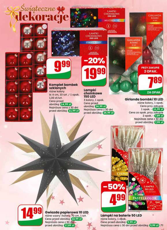 Dino - gazetka promocyjna Gazetka od środy 10.12 do wtorku 16.12 - strona 71