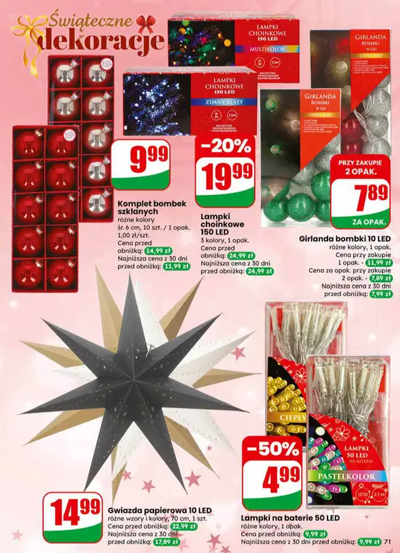 Dino - gazetka promocyjna Gazetka od środy 10.12 do wtorku 16.12 - strona 71