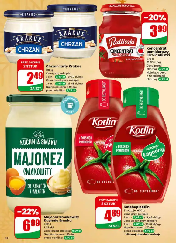 Dino - gazetka promocyjna Gazetka od środy 10.12 do wtorku 16.12 - strona 34