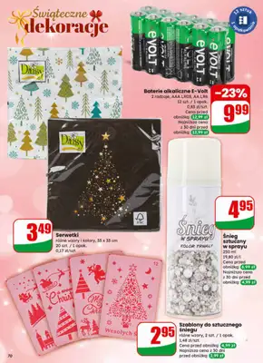 Dino - gazetka promocyjna Gazetka od środy 10.12 do wtorku 16.12 - strona 70
