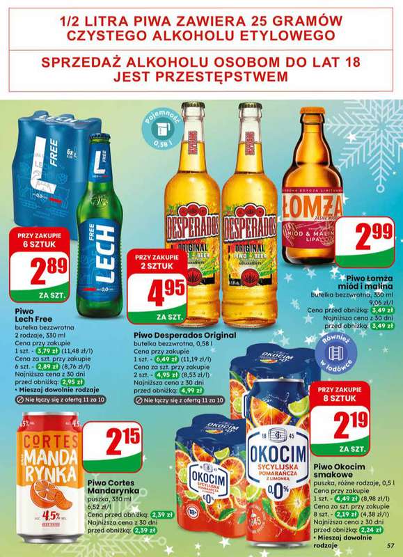 Dino - gazetka promocyjna Gazetka od środy 10.12 do wtorku 16.12 - strona 57