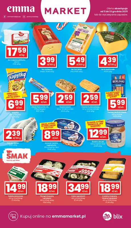 emma MARKET - gazetka promocyjna Gazetka od czwartku 11.12 do wtorku 23.12 - strona 8