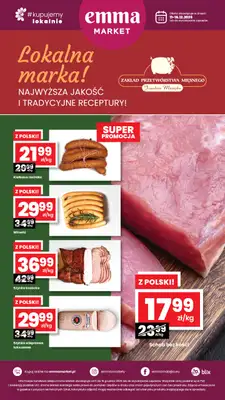 emma MARKET - gazetka promocyjna Plakat promocyjny od czwartku 11.12 do wtorku 16.12