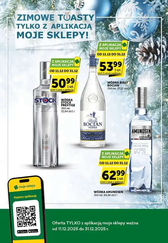 Groszek - gazetka promocyjna Katalog alkoholowy od czwartku 11.12 do środy 31.12