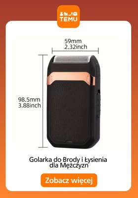 Golarka do Brody i Łysienia dla Mężczyzn