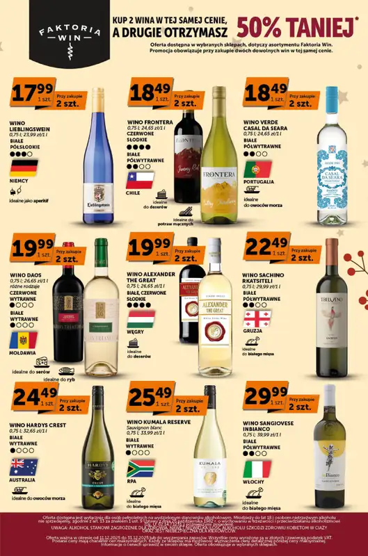 Euro Sklep - gazetka promocyjna Faktoria Win od czwartku 11.12 do środy 31.12 - strona 3