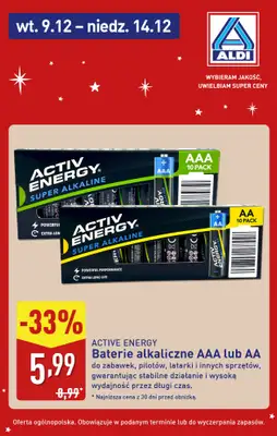 Aldi - gazetka promocyjna Super oferty od wtorku! od wtorku 09.12 do niedzieli 14.12 - strona 2