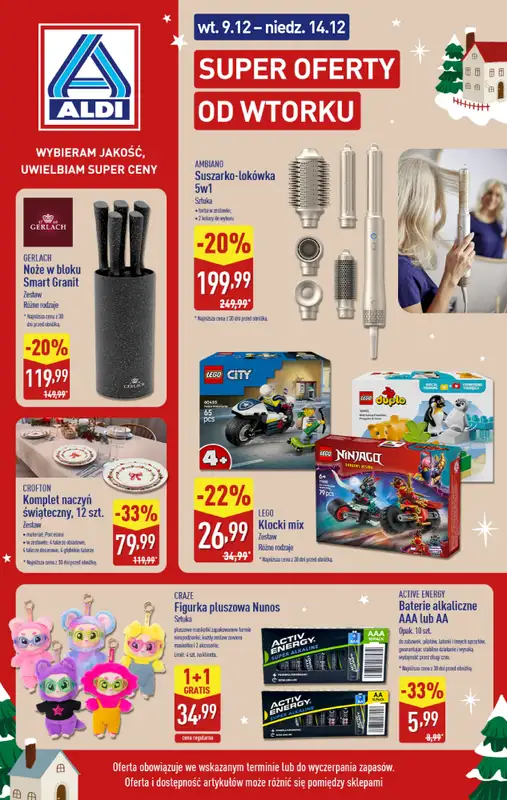 Aldi - gazetka promocyjna Super oferty od wtorku!  