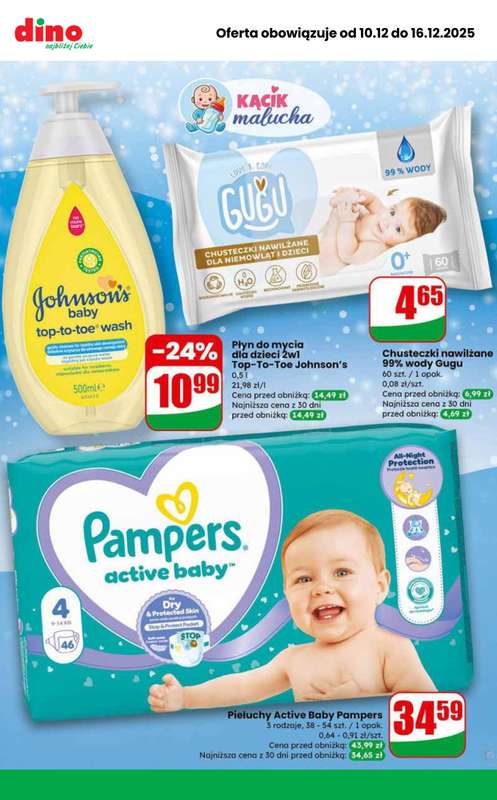 Dino - gazetka promocyjna MEGA promocje! od środy 10.12 do wtorku 16.12 - strona 10