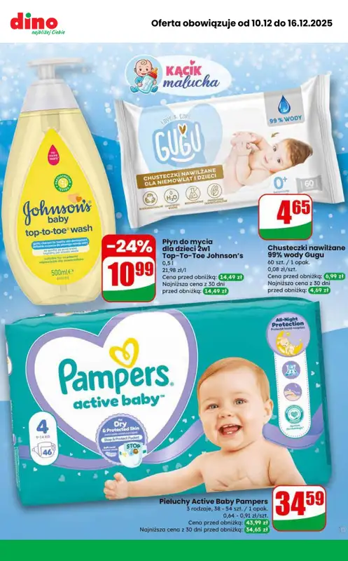 Dino - gazetka promocyjna MEGA promocje! od środy 10.12 do wtorku 16.12 - strona 10