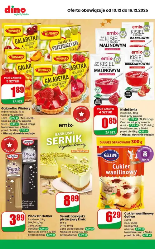 Dino - gazetka promocyjna MEGA promocje! od środy 10.12 do wtorku 16.12 - strona 6