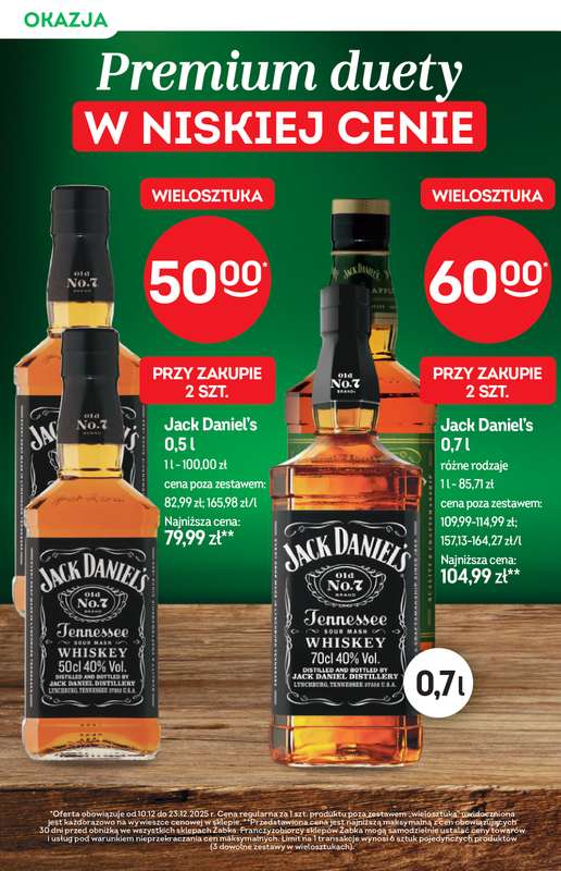 Żabka - gazetka promocyjna Katalog alkoholowy  do wtorku 23.12 - strona 4