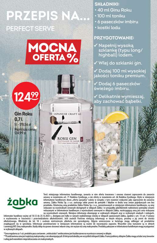 Żabka - gazetka promocyjna Katalog alkoholowy  do wtorku 23.12 - strona 22