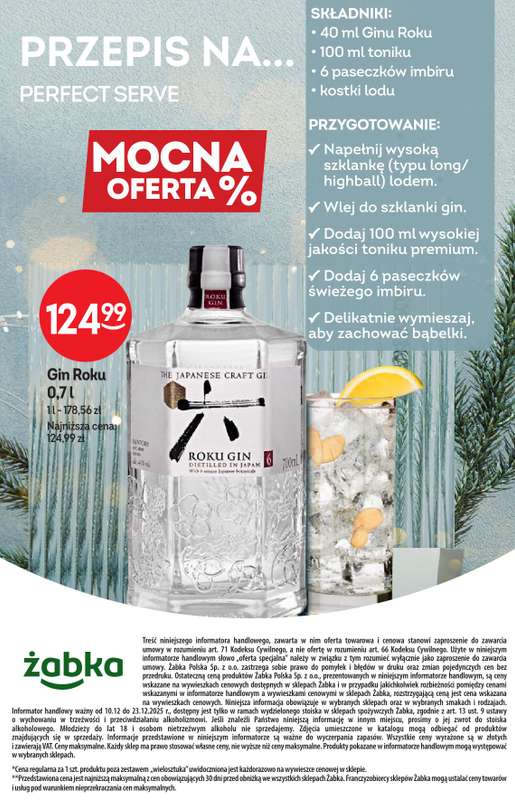Żabka - gazetka promocyjna Katalog alkoholowy  do wtorku 23.12 - strona 22